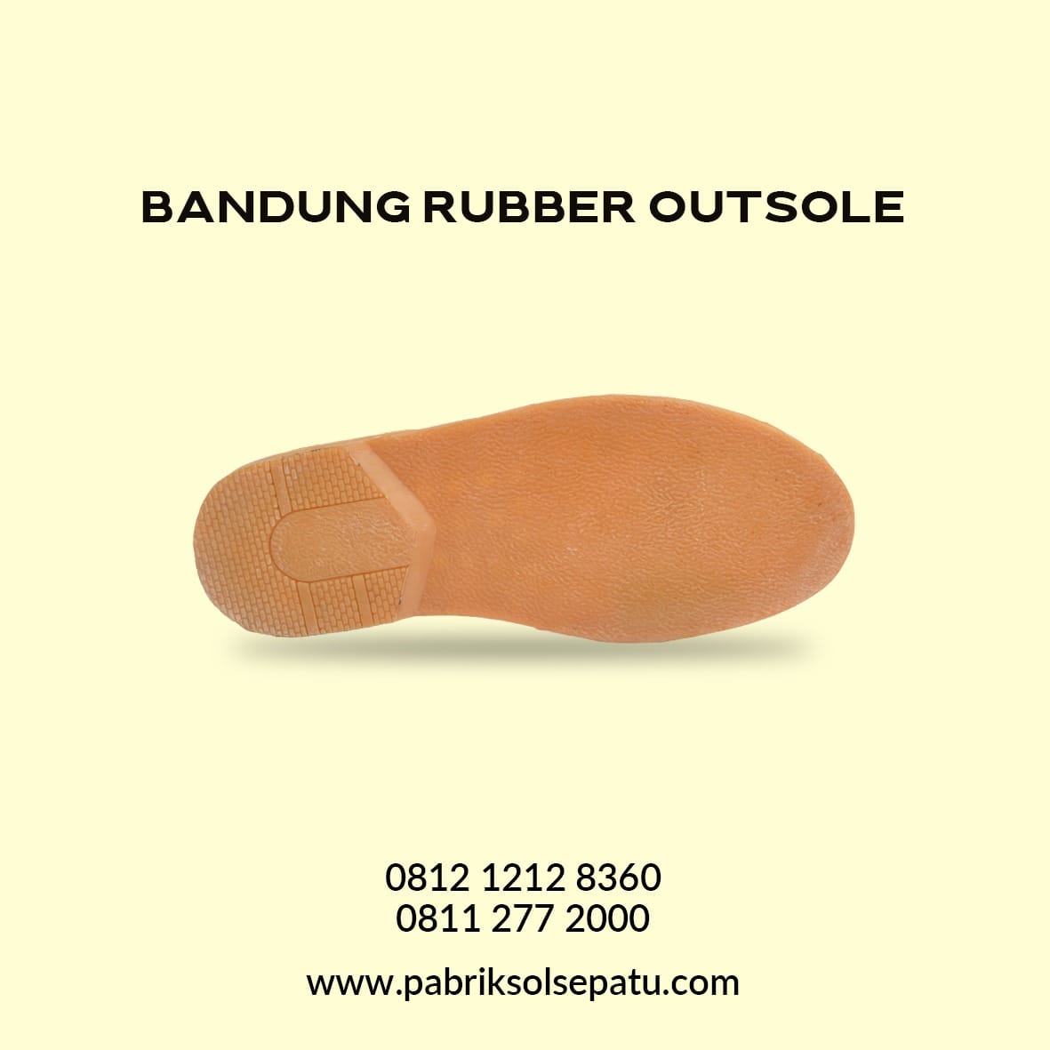 sol sepatu karet 246